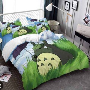 New Totoro Theme Twin Duvet Cover & Pillow Case